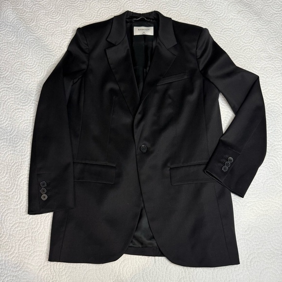 Aritzia Elegant Black Blazer Oversized size 2XS - Picture 10 of 15